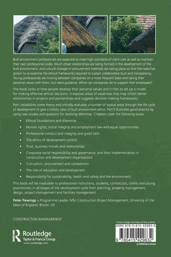 Ethics for the Built Environment