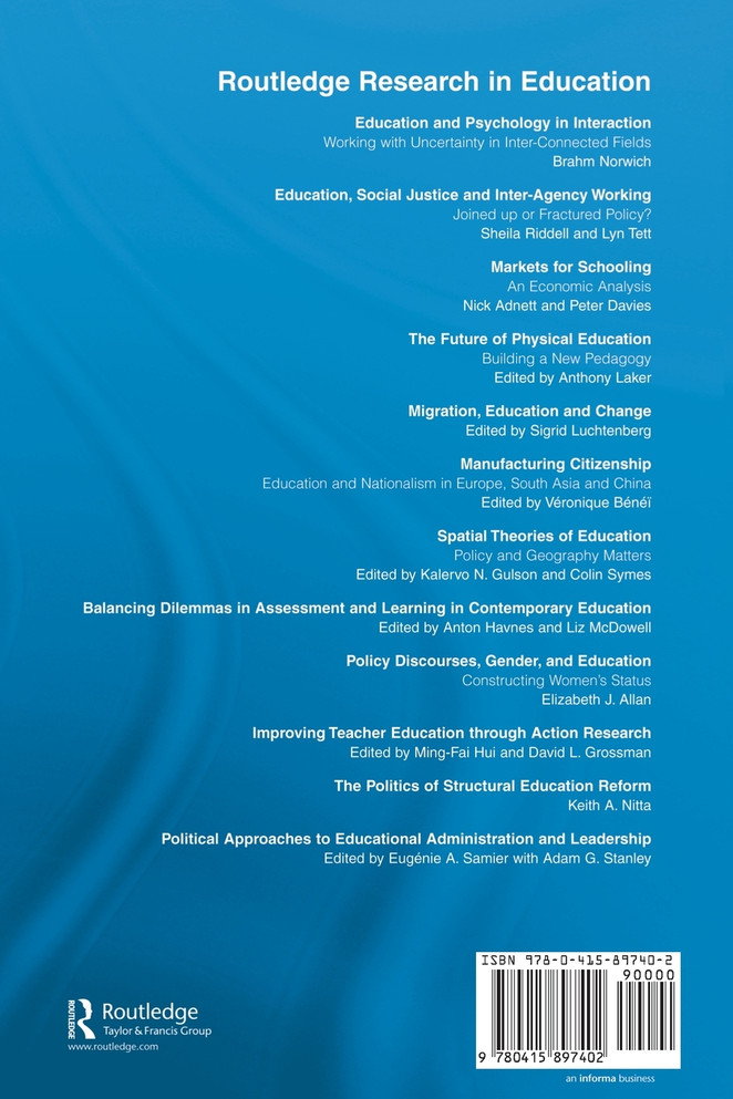 Political Approaches to Educational Administration and Leadership