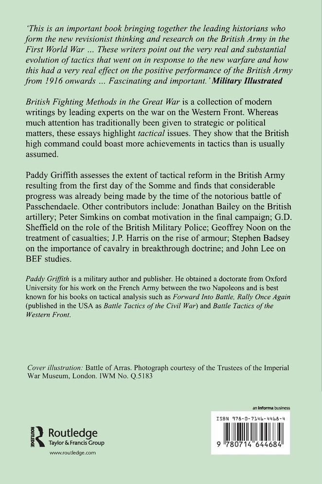 British Fighting Methods in the Great War