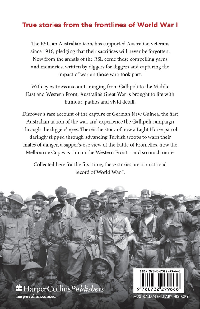 RSL BOOK OF WORLD WAR I