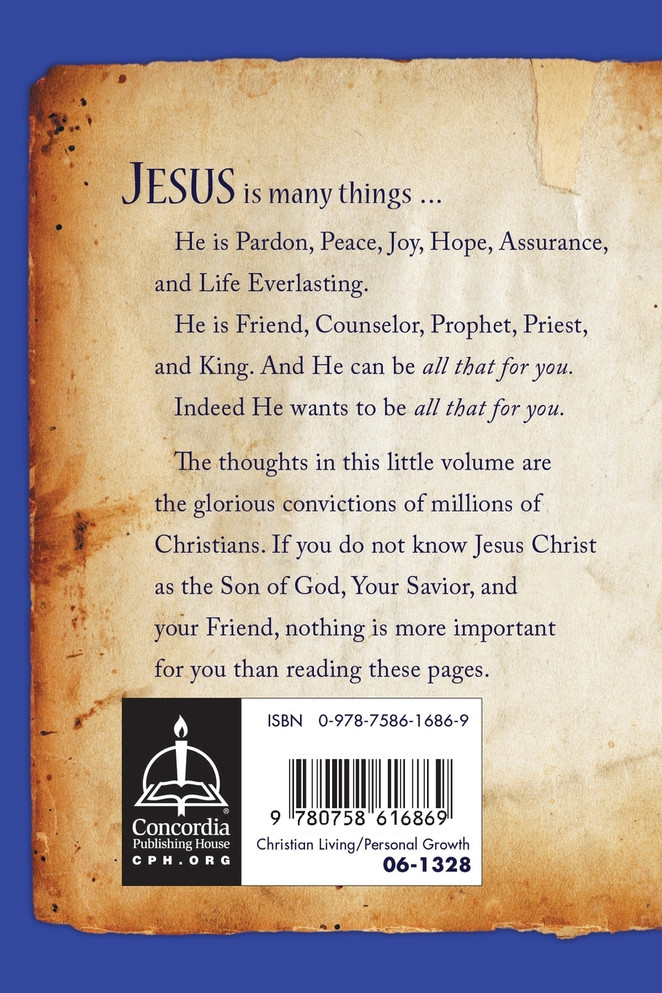 What Jesus Means to Me