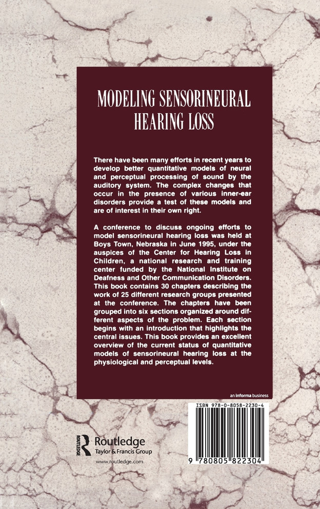 Modeling Sensorineural Hearing Loss