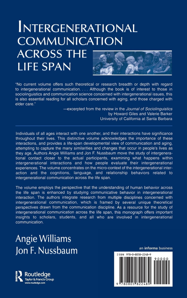Intergenerational Communication Across the Life Span