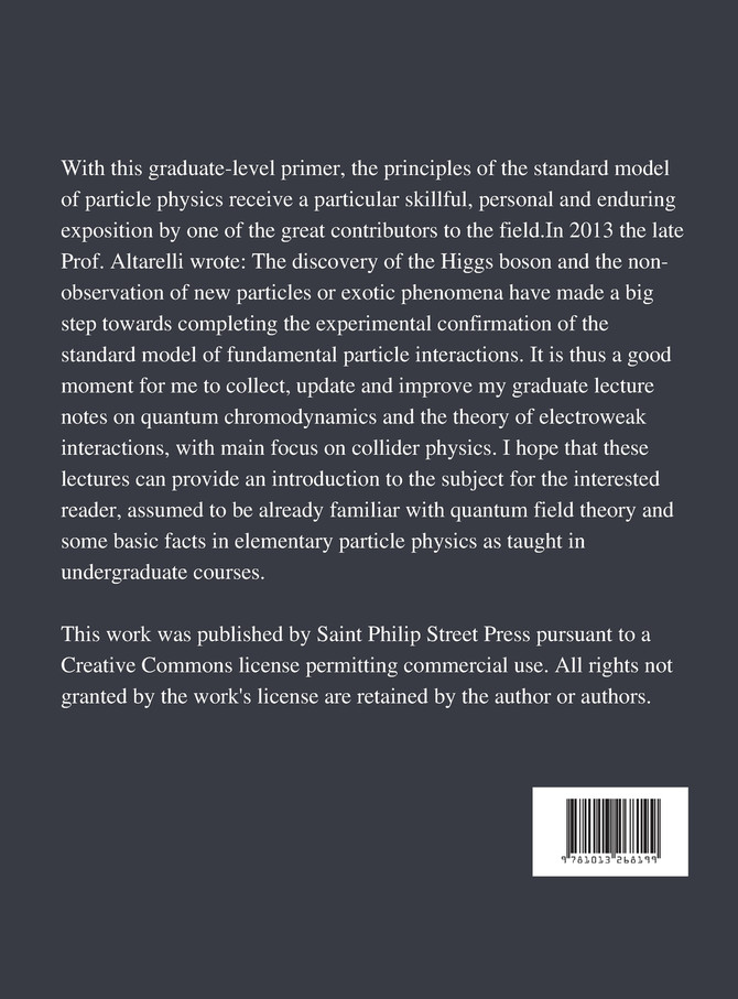 Collider Physics Within the Standard Model