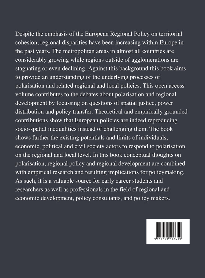 Regional and Local Development in Times of Polarisation