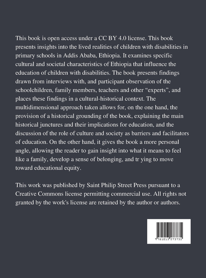 Education for Children With Disabilities in Addis Ababa, Ethiopia