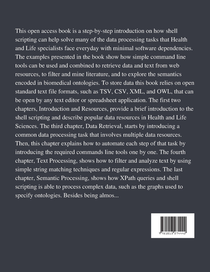 Data and Text Processing for Health and Life Sciences