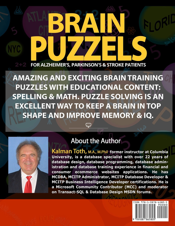 Brain Puzzles For Alzheimer's, Parkinson's & Stroke Patients