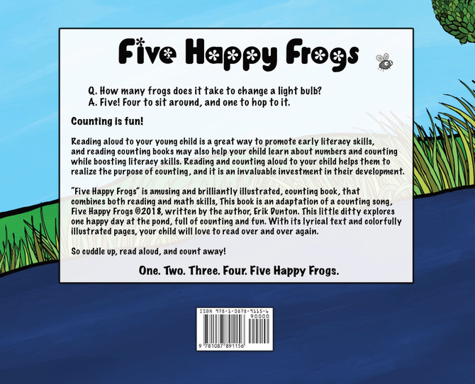 Five Happy Frogs