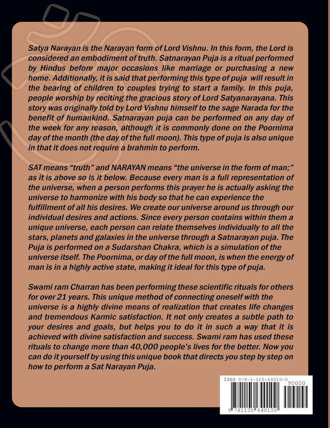 Satnarayan Puja Handbook