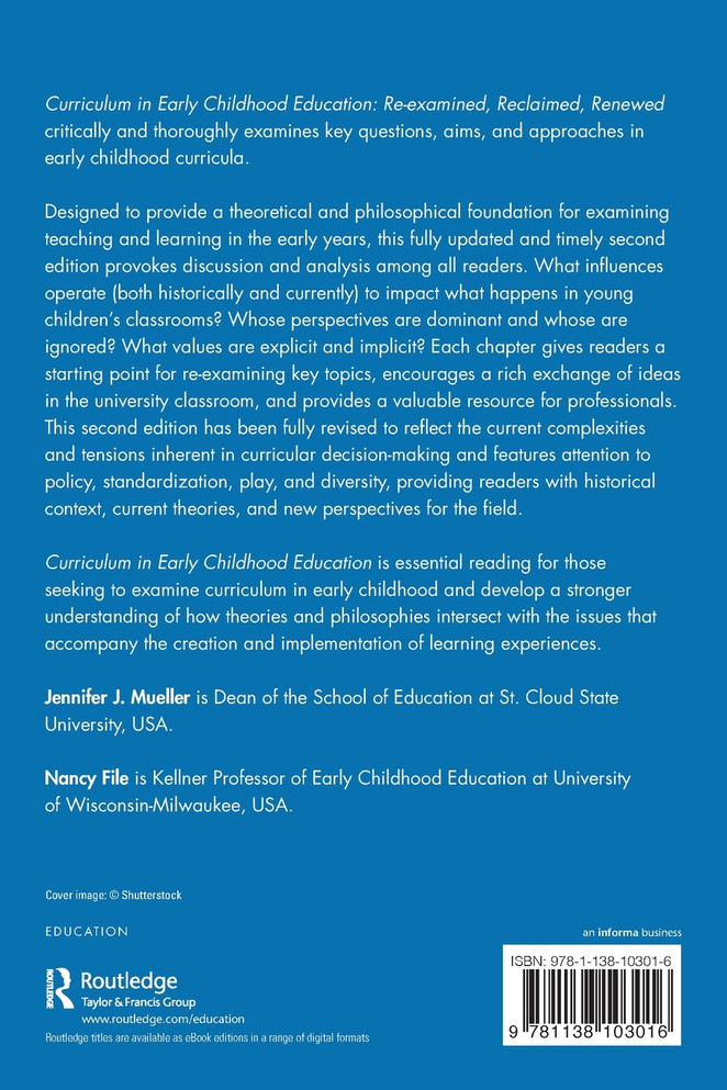 Curriculum in Early Childhood Education