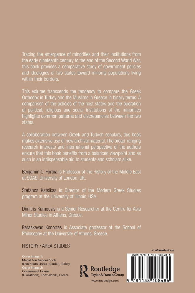 State-Nationalisms in the Ottoman Empire, Greece and Turkey