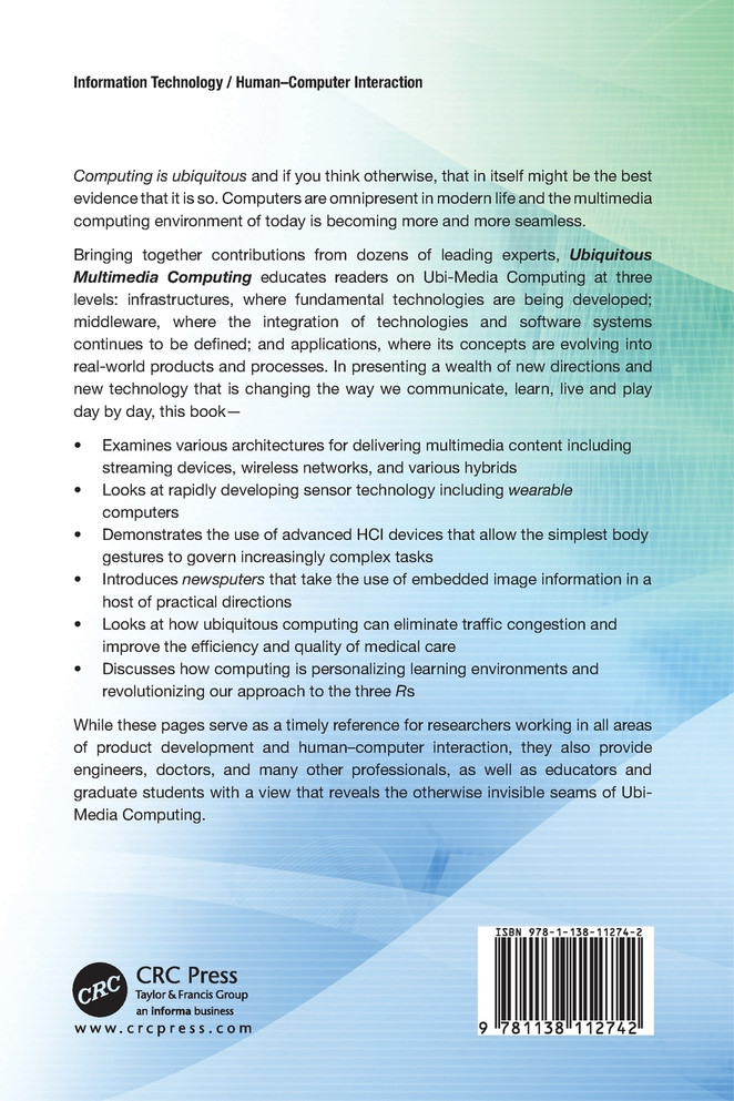 Ubiquitous Multimedia Computing