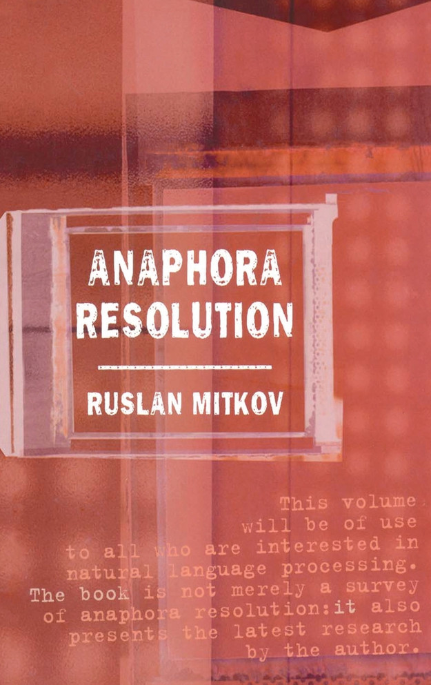Anaphora Resolution