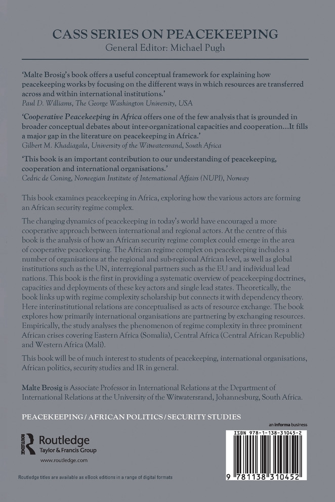 Cooperative Peacekeeping in Africa