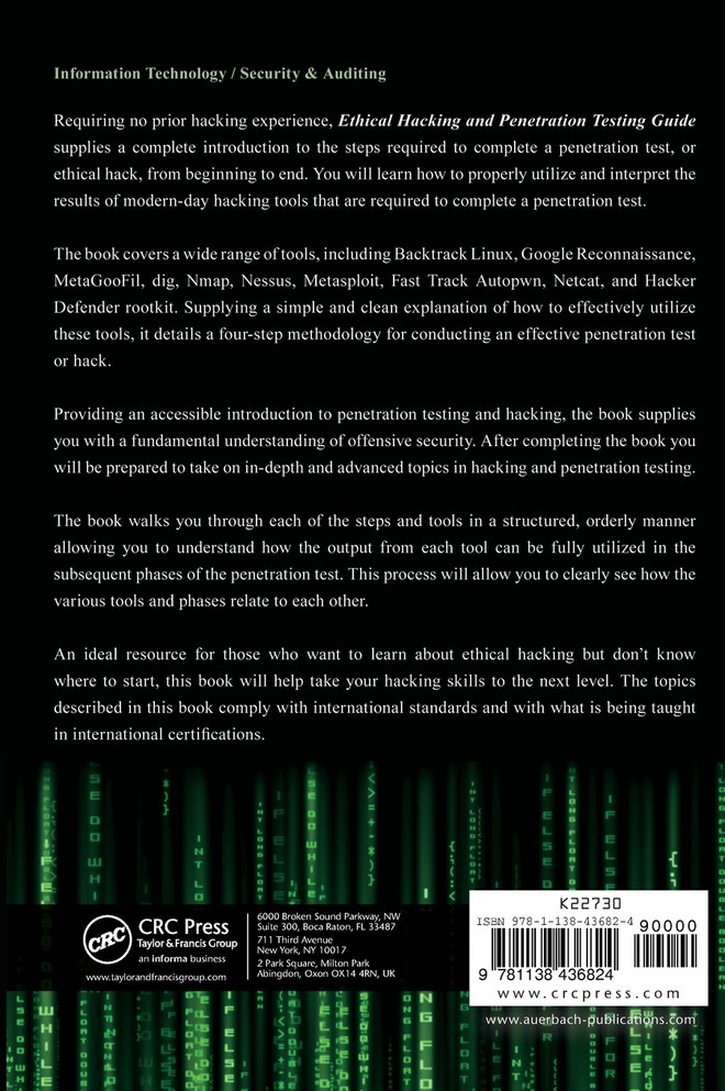 Ethical Hacking and Penetration Testing Guide