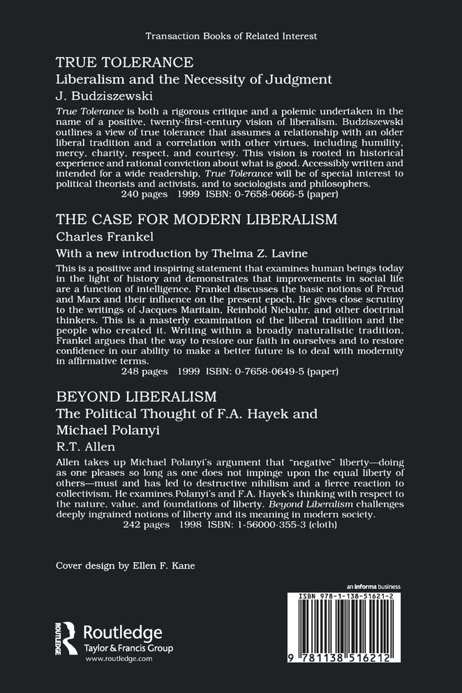 The Liberal State and the Politics of Virtue
