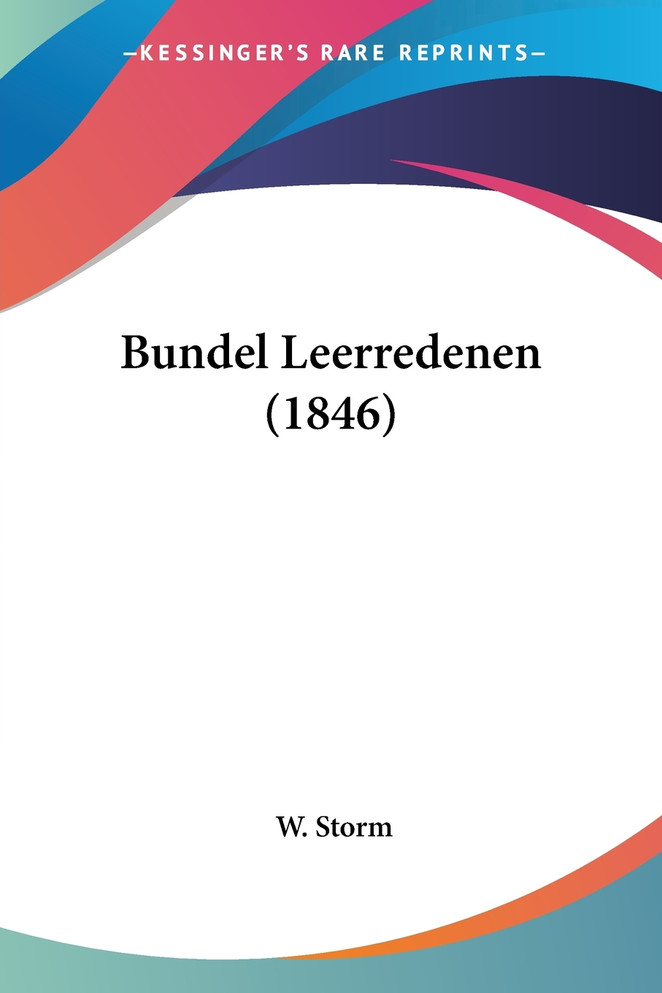 Bundel Leerredenen (1846)