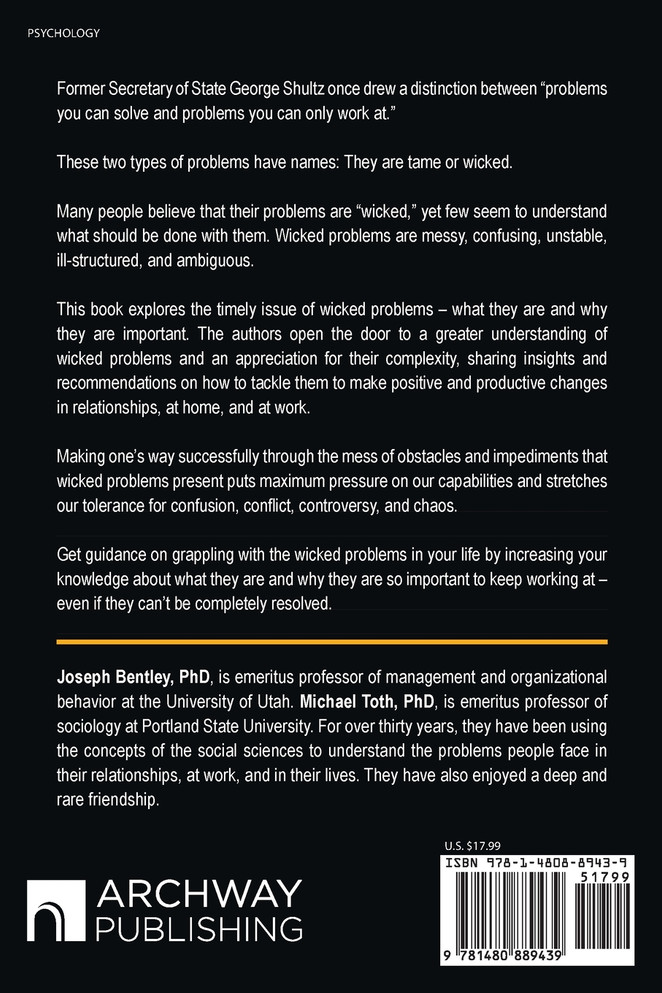 Exploring Wicked Problems