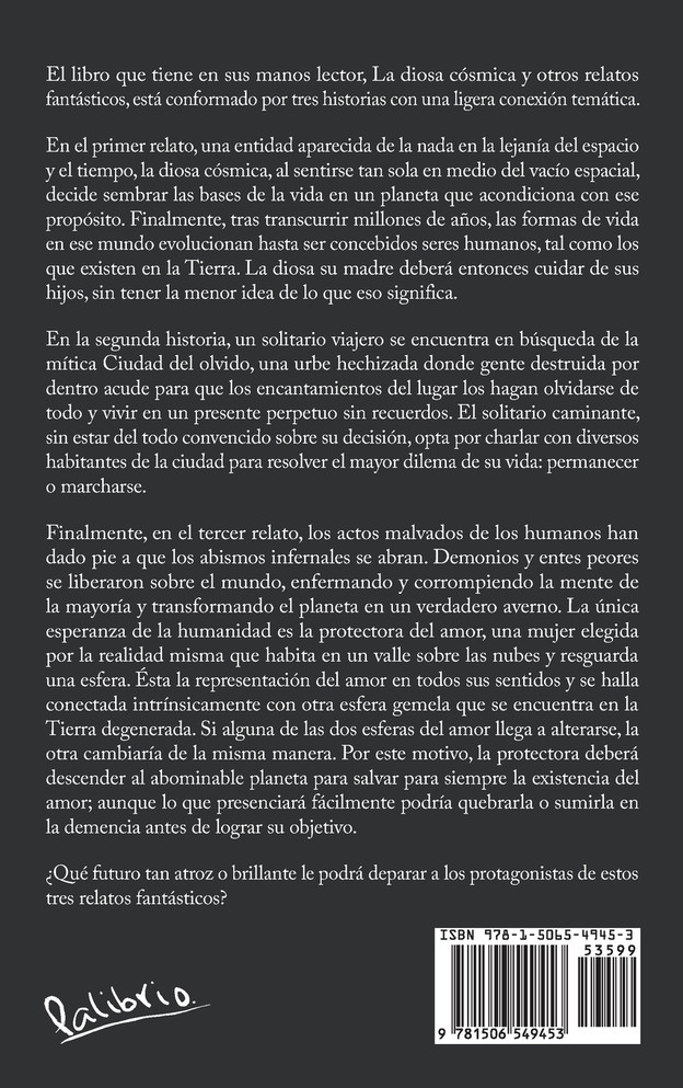 La Diosa Cósmica Y Otros Relatos Fantásticos