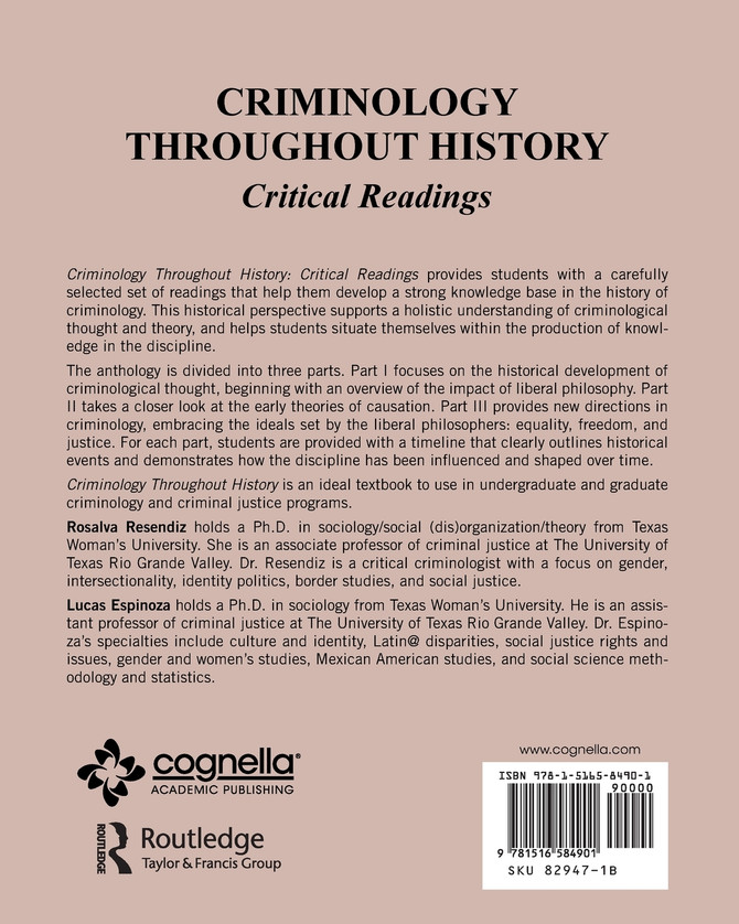 Criminology Throughout History