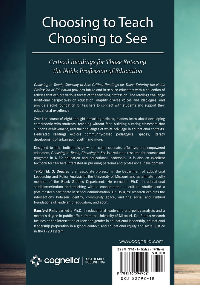 Choosing to Teach, Choosing to See