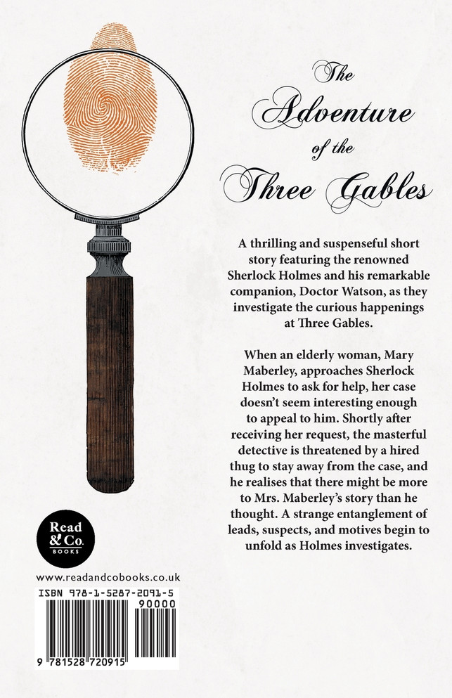 The Adventure of the Three Gables - A Sherlock Holmes Short Story