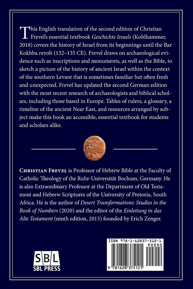 History of Ancient Israel