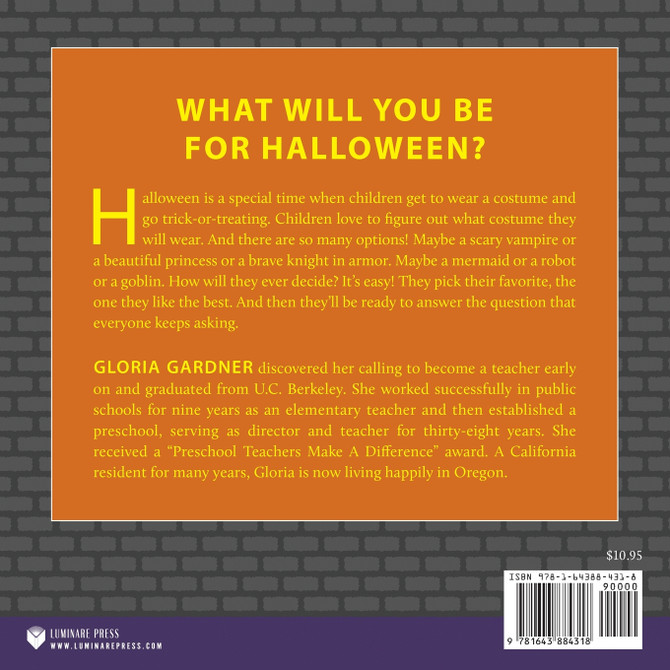 What Will You Be For Halloween?