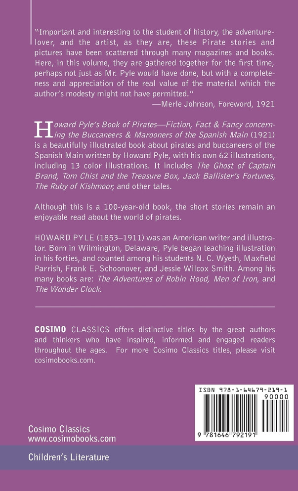 Howard Pyle's Book of Pirates, with color illustrations