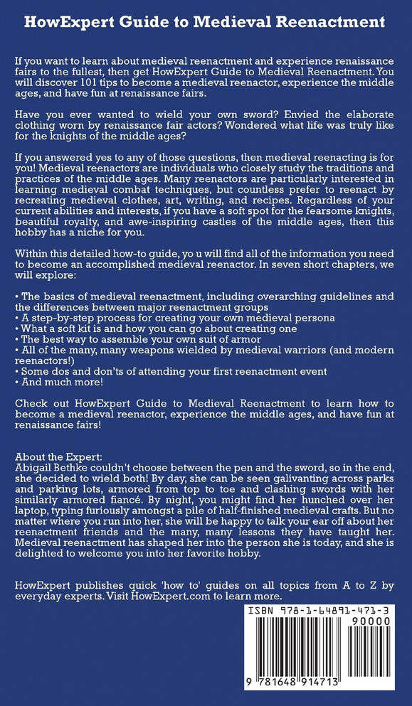 HowExpert Guide to Medieval Reenactment