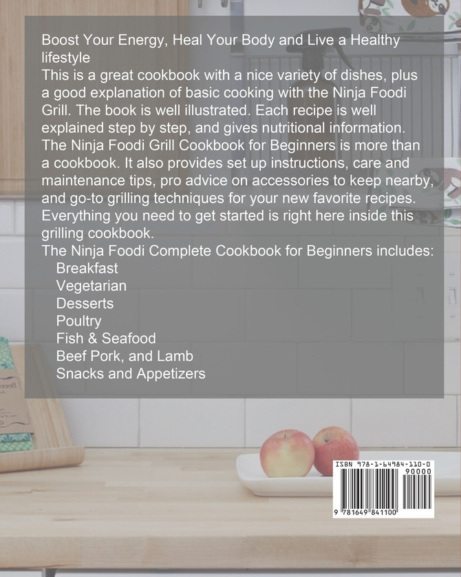The Official Ninja Foodi Grill Cookbook 2020