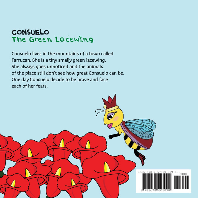 Consuelo the green lacewing.