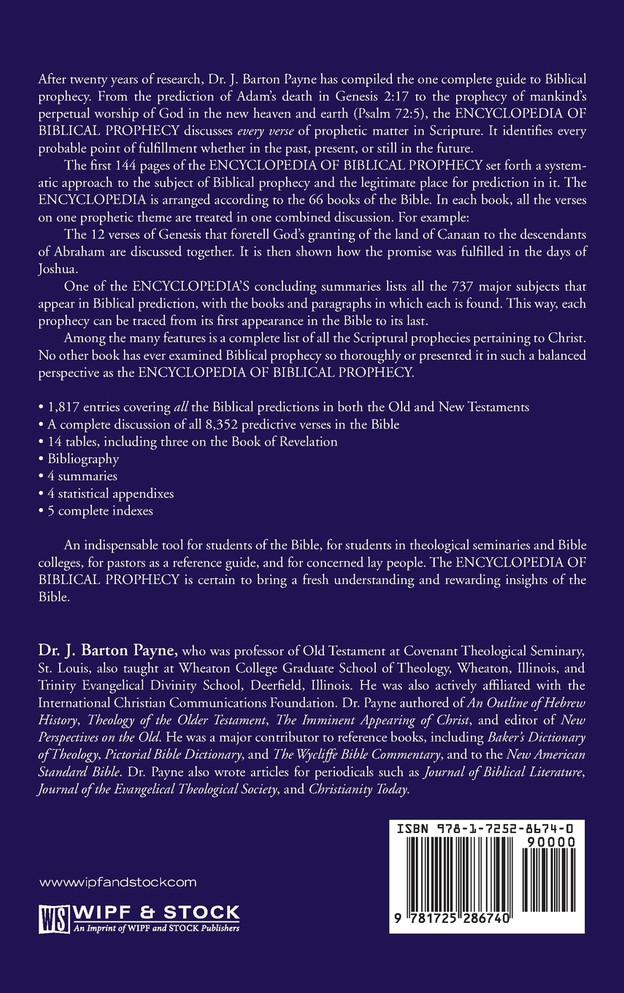 Encyclopedia of Biblical Prophecy