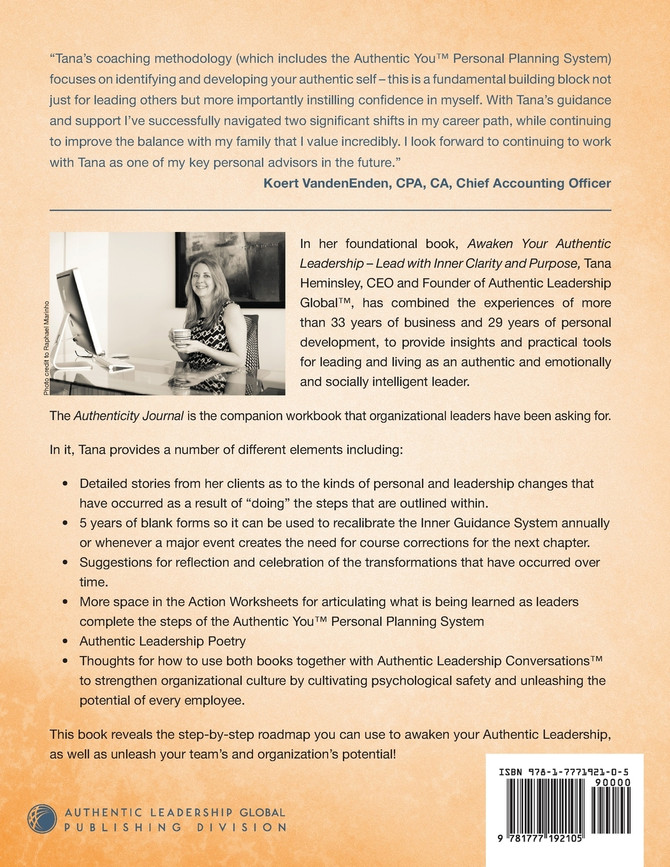 Awaken Your Authentic Leadership - Authenticity Journal