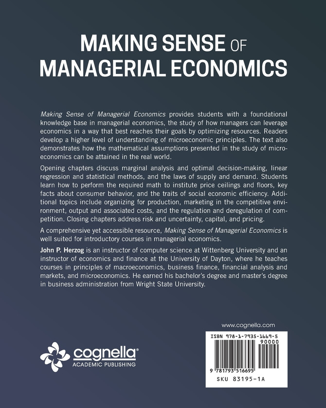 Making Sense of Managerial Economics