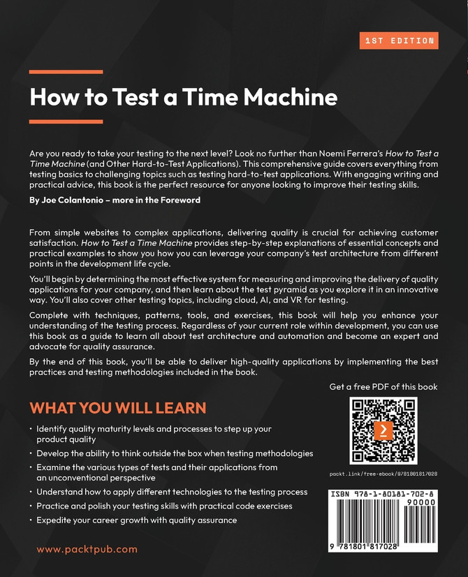 How to Test a Time Machine