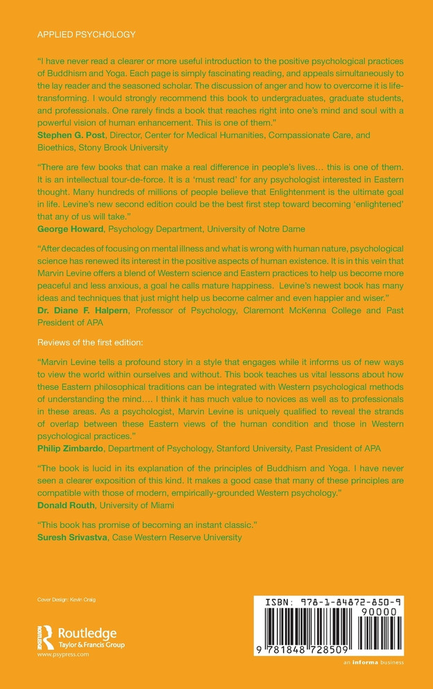 The Positive Psychology of Buddhism and Yoga