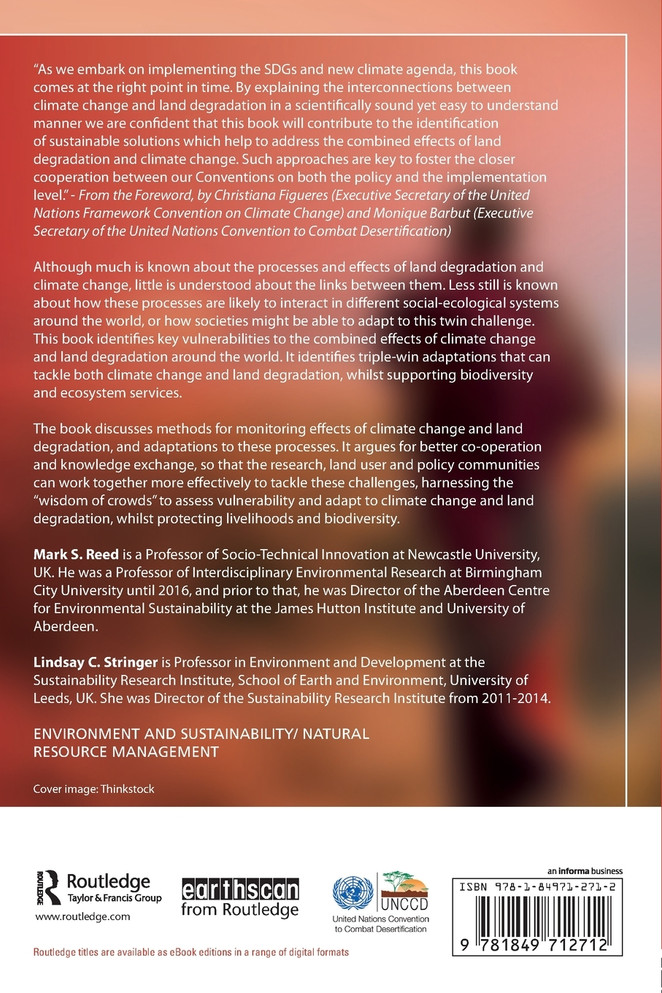 Land Degradation, Desertification and Climate Change