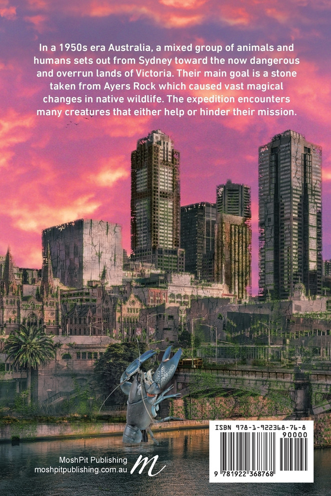 Bruce, the Kangaroo Rider in the Ayerstone-Opal Expedition