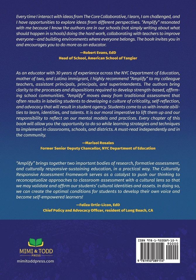 Amplify Learner Voice through Culturally Responsive and Sustaining Assessment