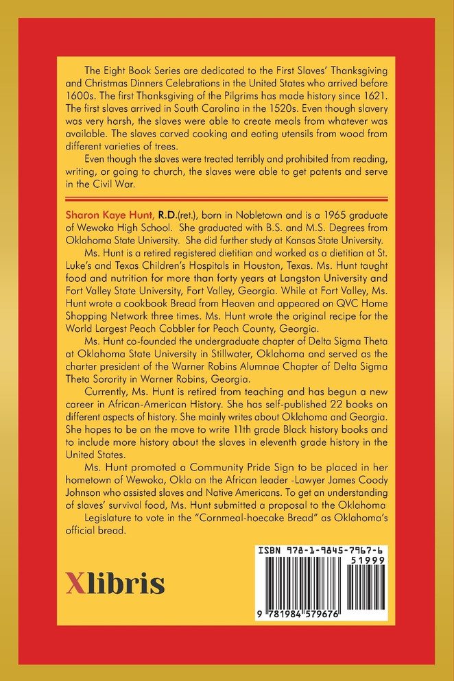 (My Version)                      Proposed the Best 17Th Century South Carolina  Black Cooks