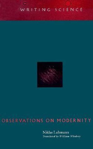 Observations on Modernity