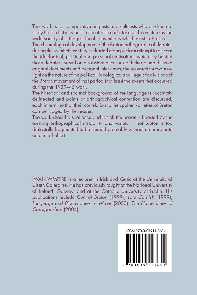 Breton Orthographies and Dialects - Vol. 2