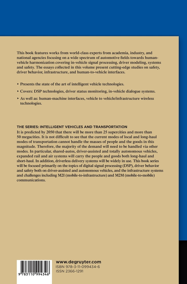 Towards Human-Vehicle Harmonization