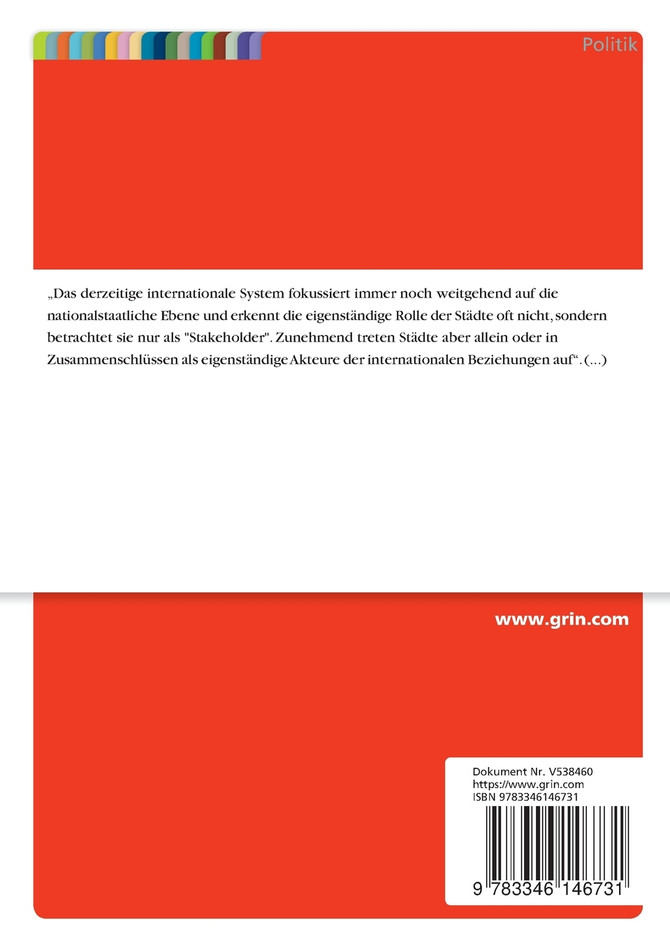 Städtepartnerschaften. Welche Vorteile ziehen Städte aus Städtepartnerschaften?