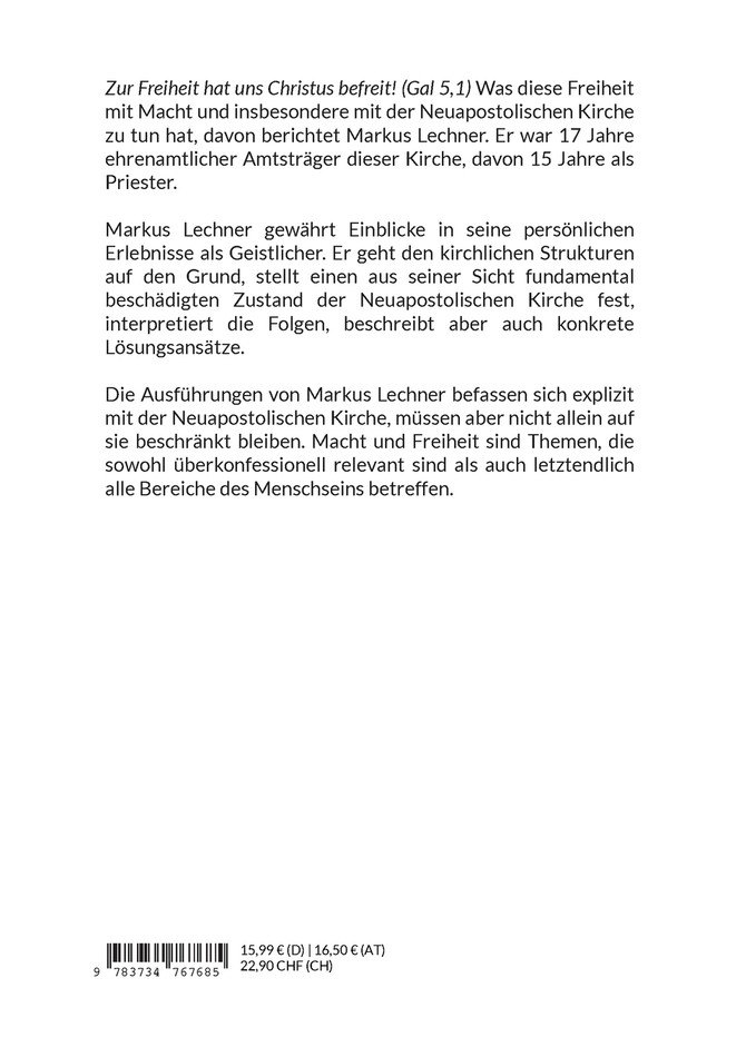 Macht und Freiheit