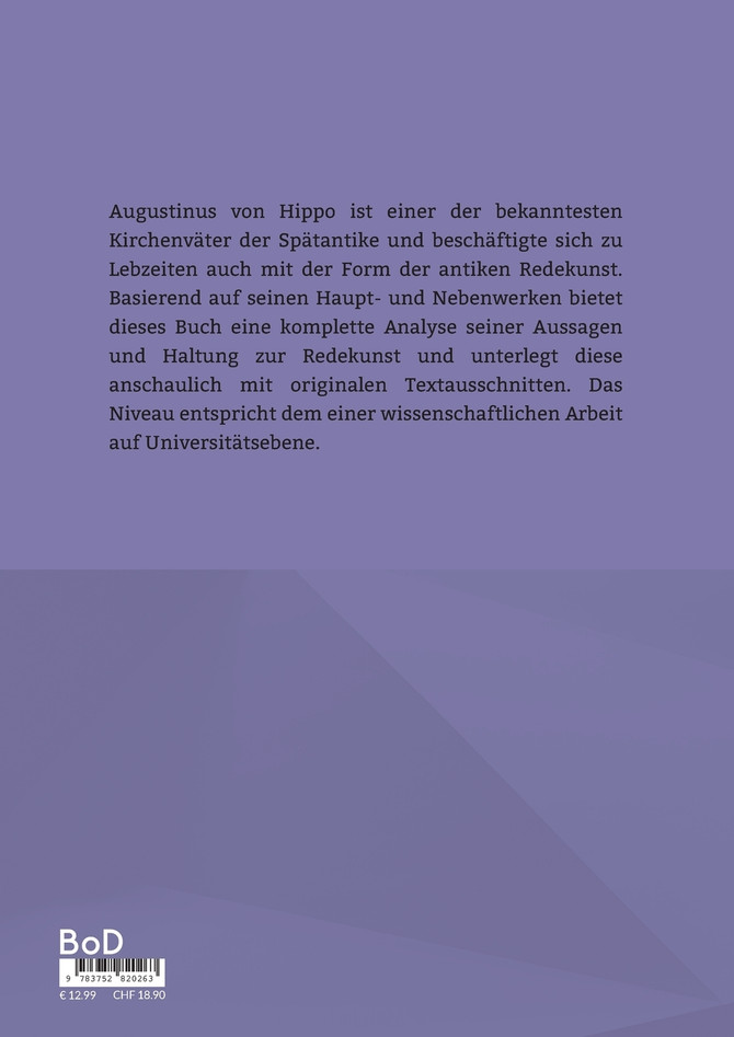 Antike Rhetorik in der christlichen Spätantike