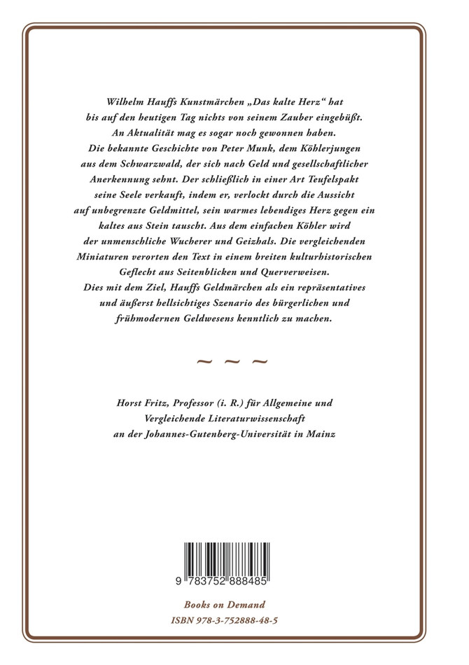 Schwarzer Wald und kaltes Herz