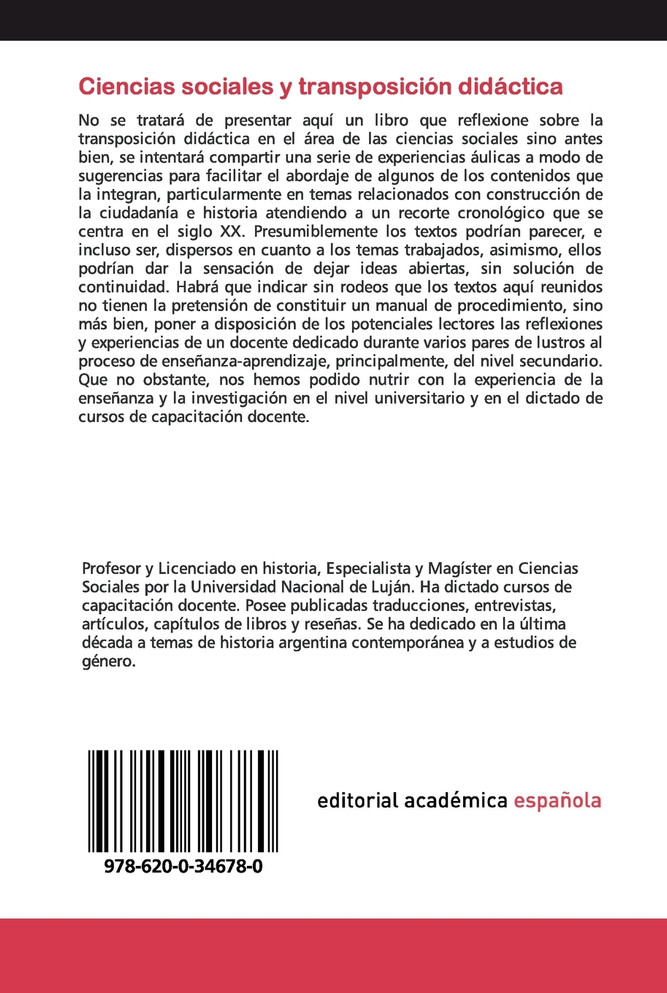 Ciencias sociales y transposición didáctica